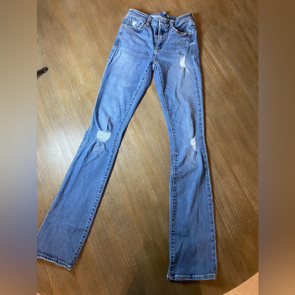 High Rise Bootcut Jeans , Size 1 Long